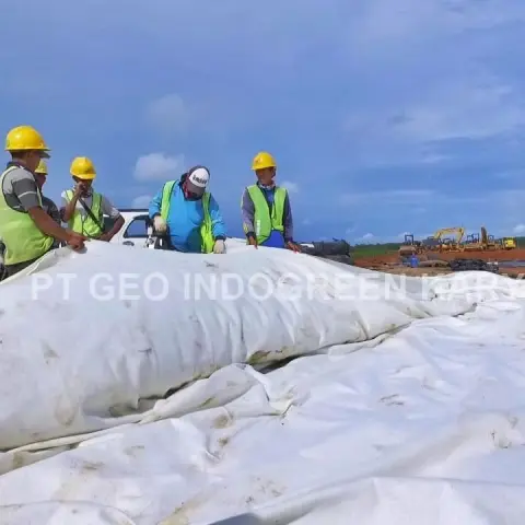 Jual Geotextile Non Woven | Teknik Jahitan Untuk Geotextile